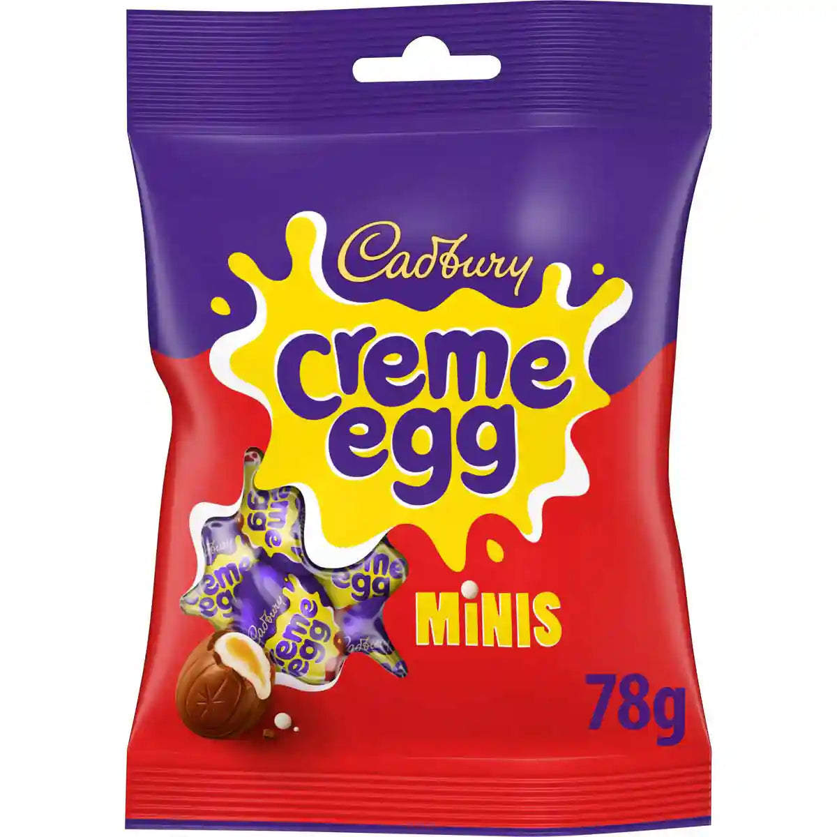 Cadbury Creme Egg Minis Eggs Bag 78g