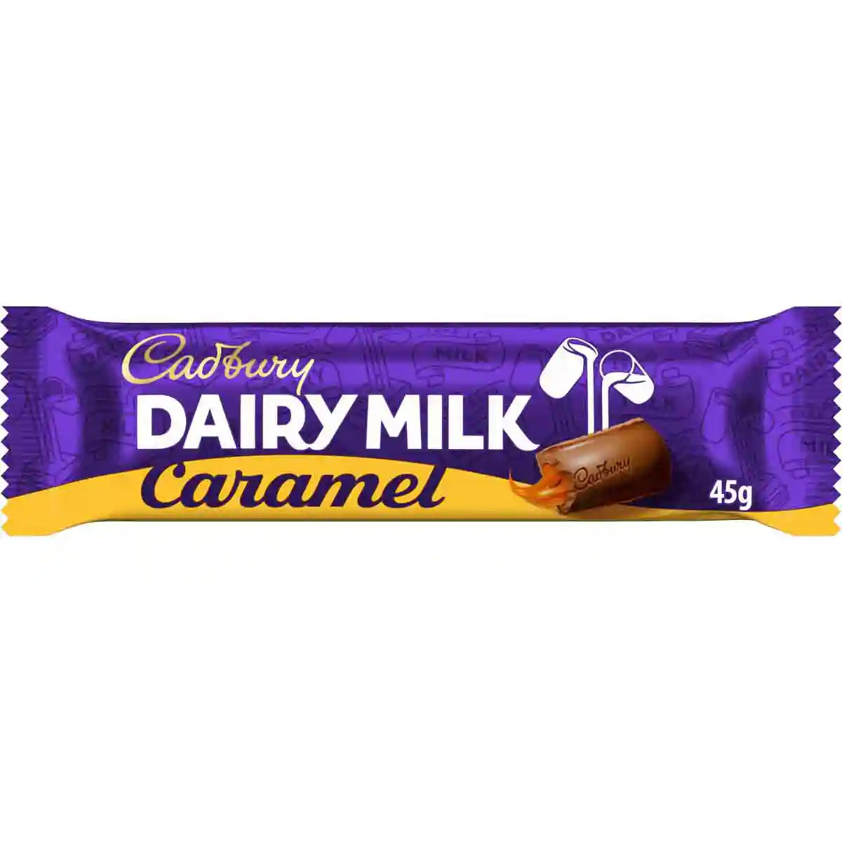 Dairy Milk Caramel Chocolate Bar 45g