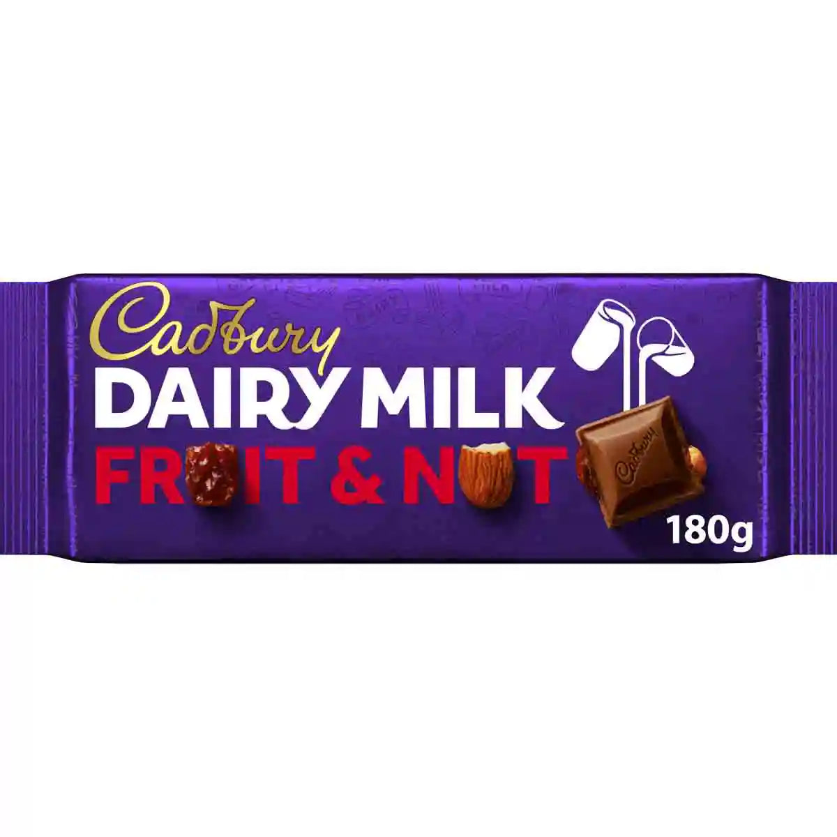 Dairy Milk Fruit & Nut Chocolate Bar 180g