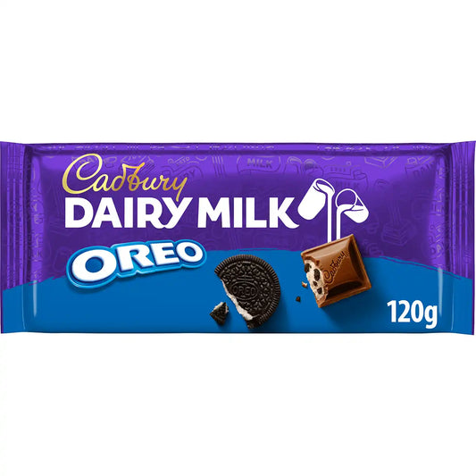 Dairy Milk Oreo Chocolate Bar 120g