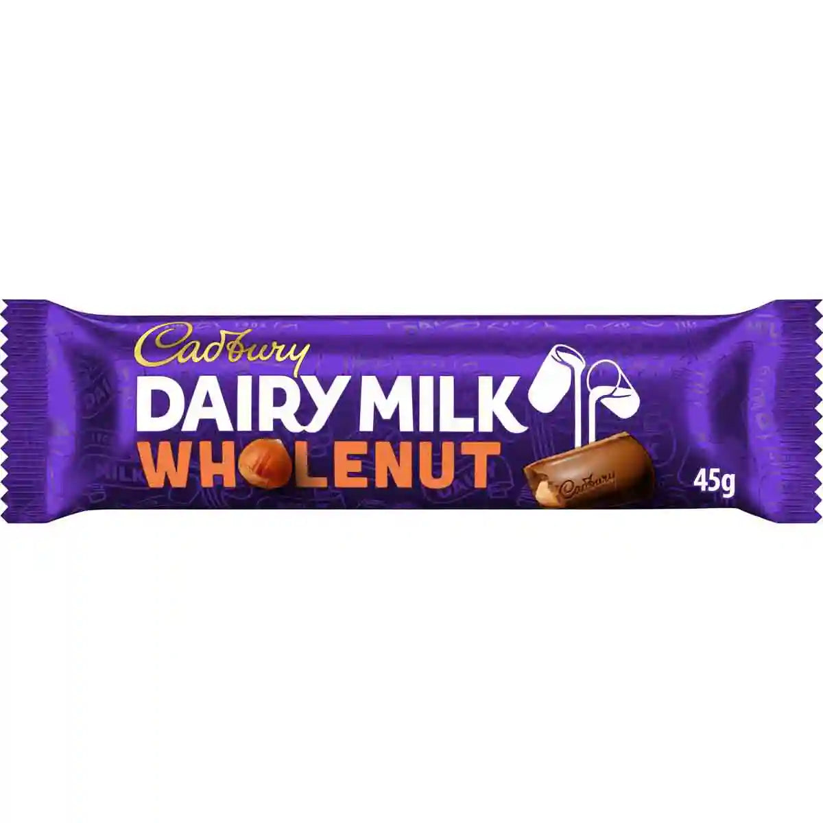 Cadbury Dairy Milk Wholenut Bar 45g