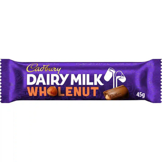 Cadbury Dairy Milk Wholenut Bar 45g