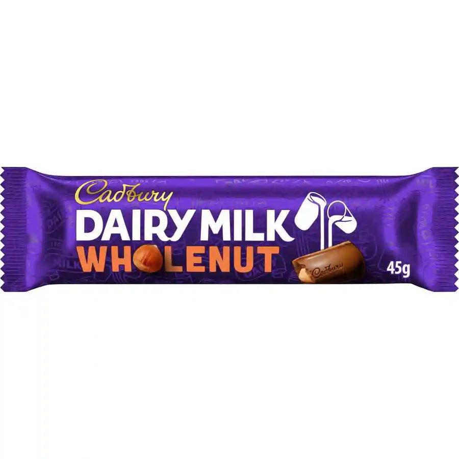 Cadbury Dairy Milk Wholenut Bar 45g