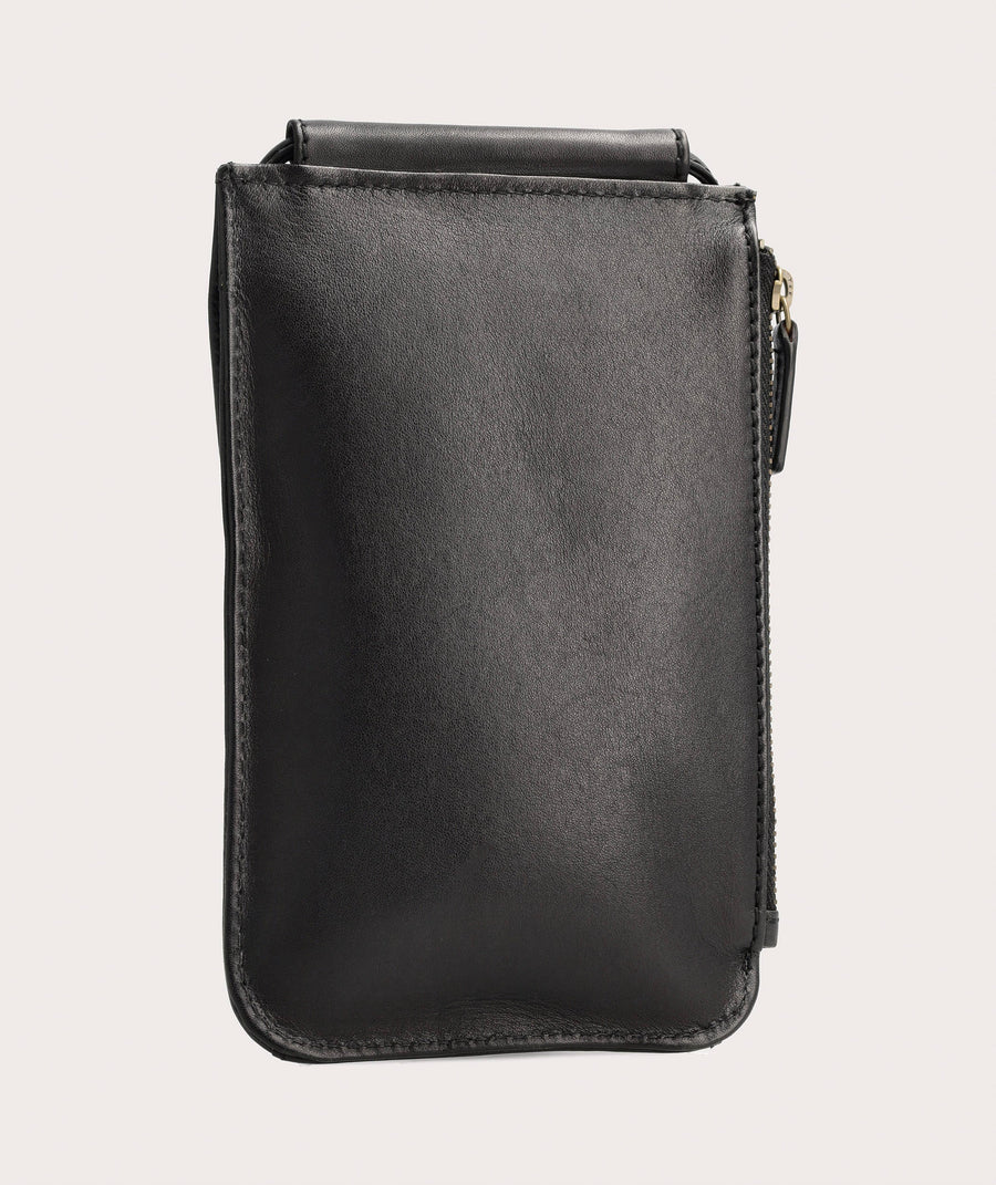 Crossbody Mobile Pouch Black