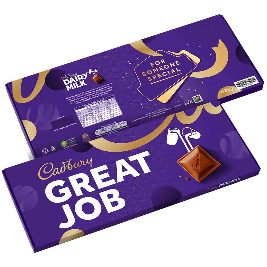 Cadbury Dairy Milk Great Job XL Chocolate Bar 850g