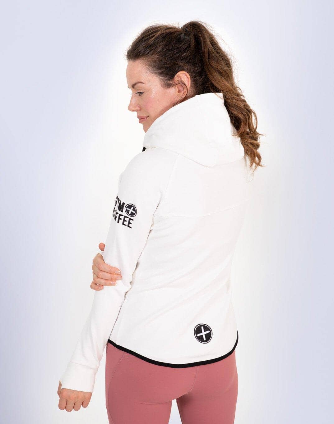 Chill Zip Hoodie in White - XS/8 / White