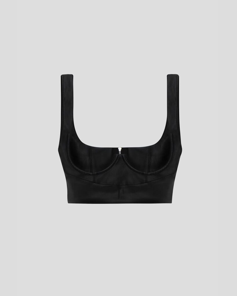 Black corset top