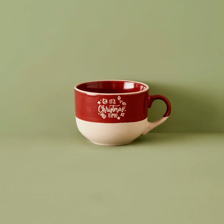 Chris Festive Mug - Red