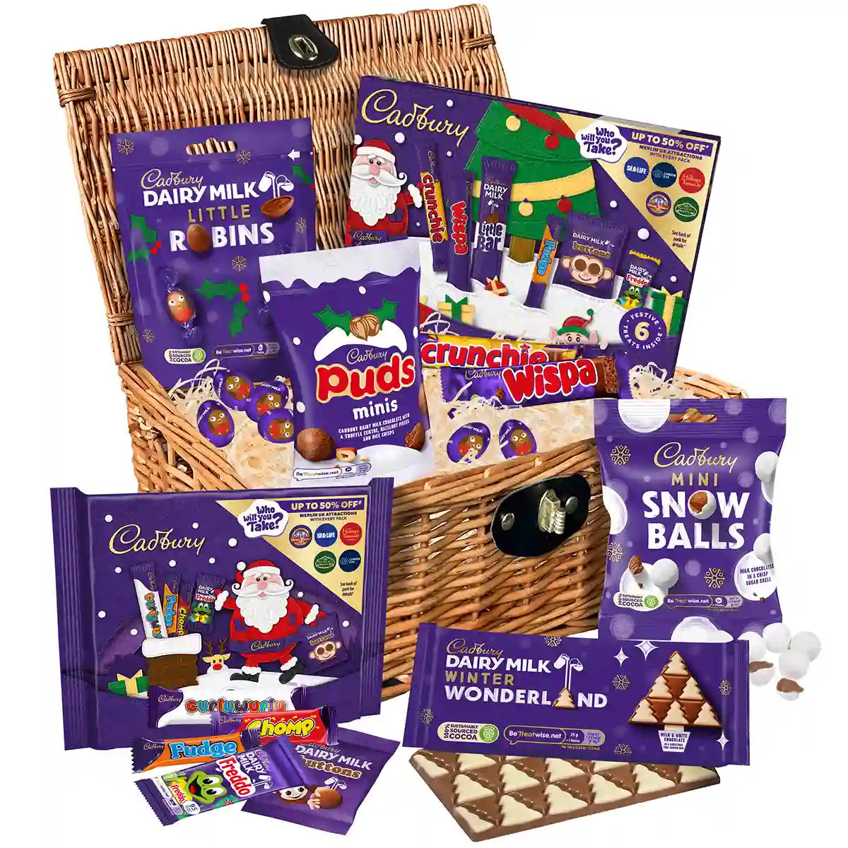 Cadbury Christmas Chocolate Sharing Basket