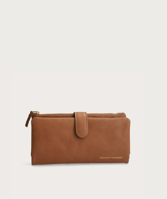 Ladies Clip Wallet Biscuit
