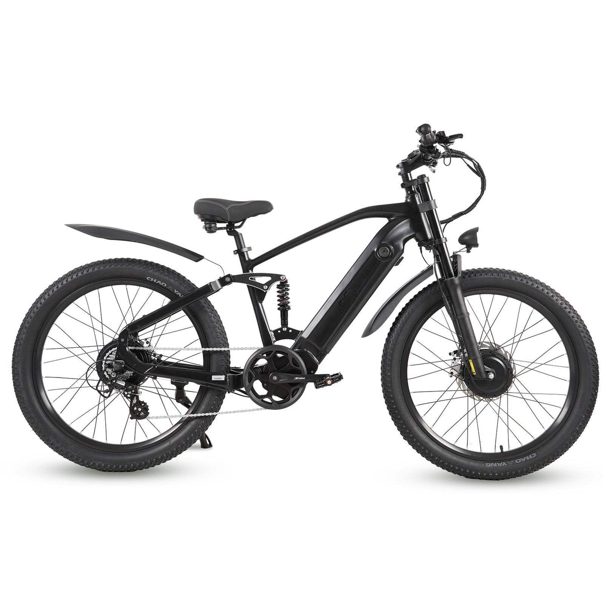 CMACEWHEEL AL26 MAX Dual Motor 1000W 26-Inch Electric Mountain Bike with 48V 17Ah 816Wh Battery