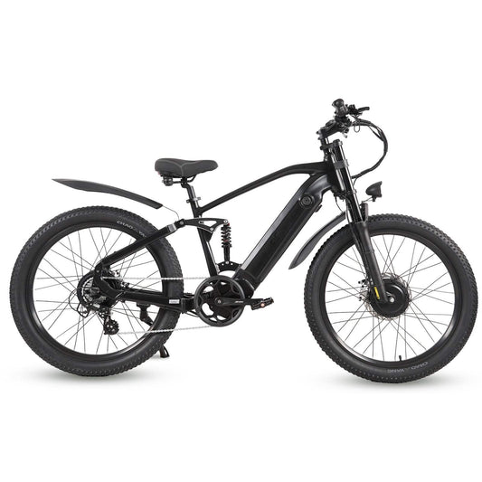 CMACEWHEEL AL26 MAX Dual Motor 1000W 26-Inch Electric Mountain Bike with 48V 17Ah 816Wh Battery