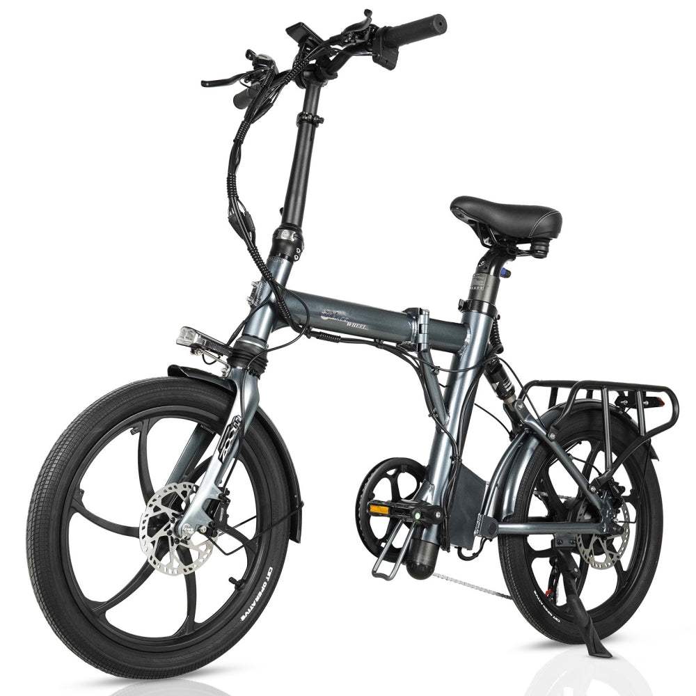 CMACEWHEEL EM20 20-Inch Foldable Electric City Bike, 350W Motor, 36V 12Ah 432Wh Battery