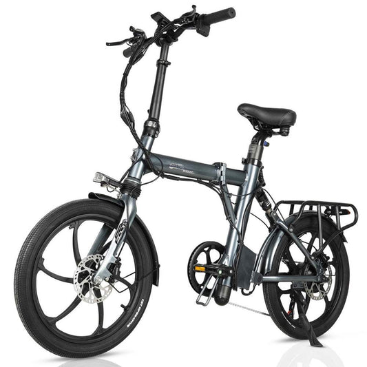 CMACEWHEEL EM20 20-Inch Foldable Electric City Bike, 350W Motor, 36V 12Ah 432Wh Battery