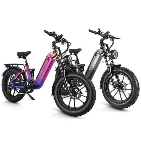 CMACEWHEEL V20 20-Inch Fat Tire Electric Bike Bundle - Set of 2