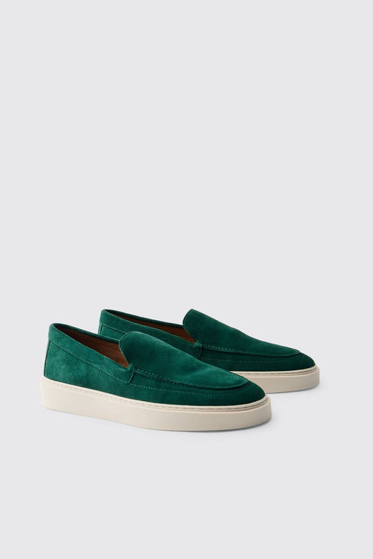 Leather Loafer | Forest | Size 11