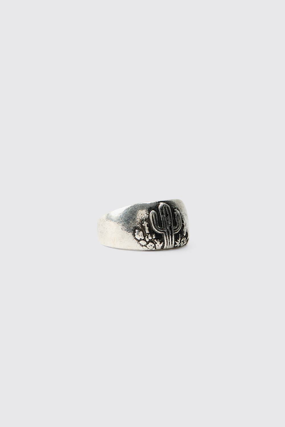 Cactus Ring | Silver | Size Small/Medium