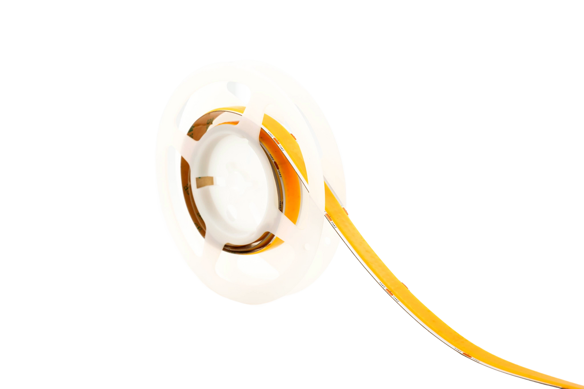 COB LED Streifen 15 mm – 960 LEDs/m, 24V, 25W/m, 3100 lm/m, 5m – Neutralweiß 4000K CRI>90, IP33, hohe Lichtleistung
