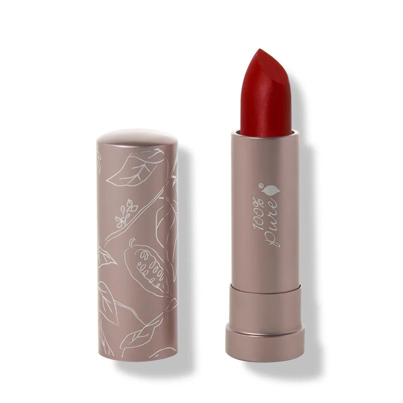 Cocoa Matte Butter Lipstick + Fruit Pigments - Blood Orange - Lippenstift