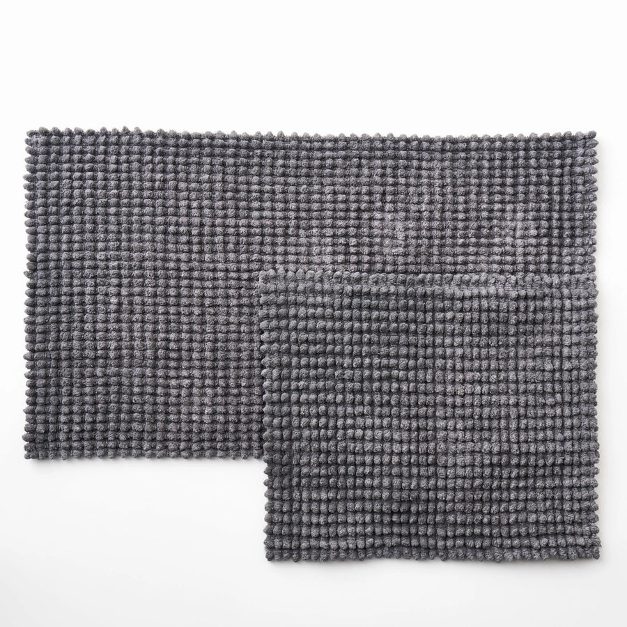 Cosy Bath Mat Set - Anthracite