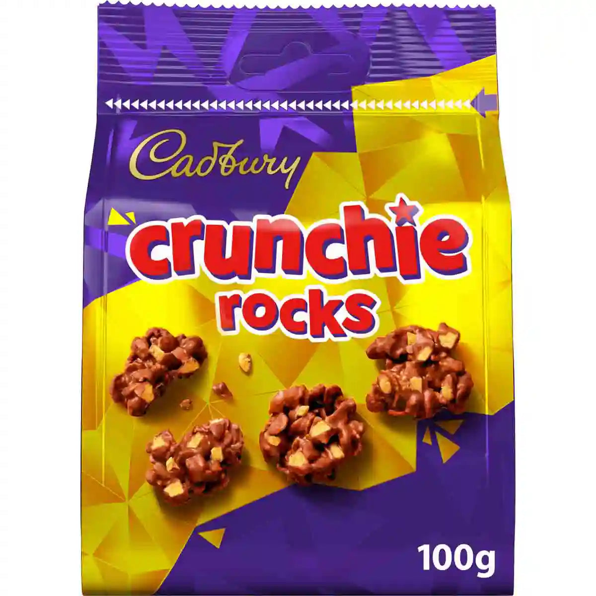Cadbury Crunchie Rocks Chocolate Bag 100g