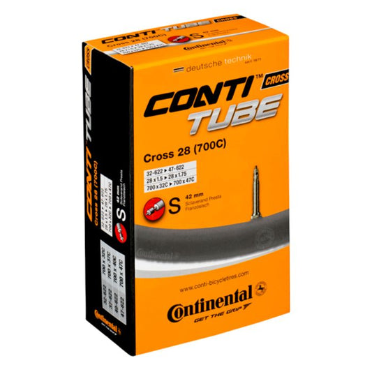Continental Cross Tube - 700c x 32-47c 42mm Presta Valve  - 700c x 32-47c 60mm Presta Valve