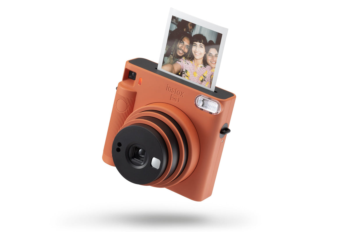 Fujifilm Instax Square SQ1 Instant Camera - Terracotta Orange - Camera Only