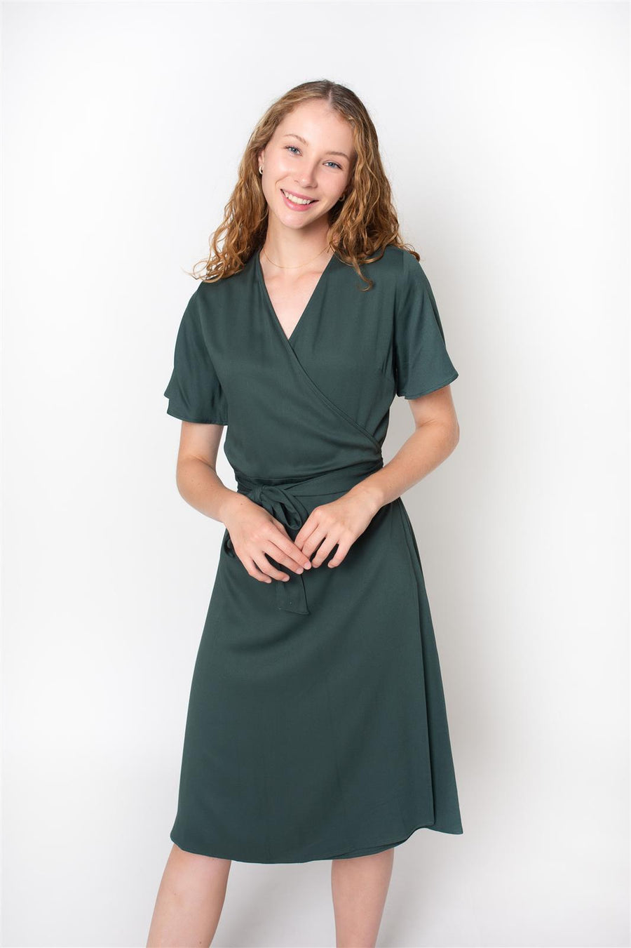 Tencel Wickelkleid Modell: Suki