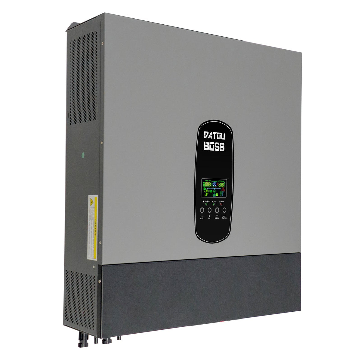DATOUBOSS 11KW Hybrid Inverter 48V, Hybrid Solar Inverter On Grid, Supports Battery-Free Operation, 48V DC to 220/230V AC, BMS Protection - 1 Pack