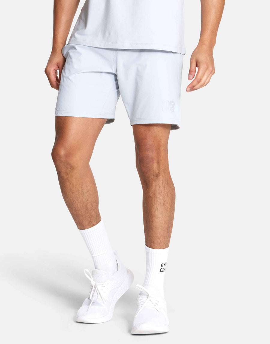 Daybreak 7" Shorts in Marble Grey - Small / Grey
