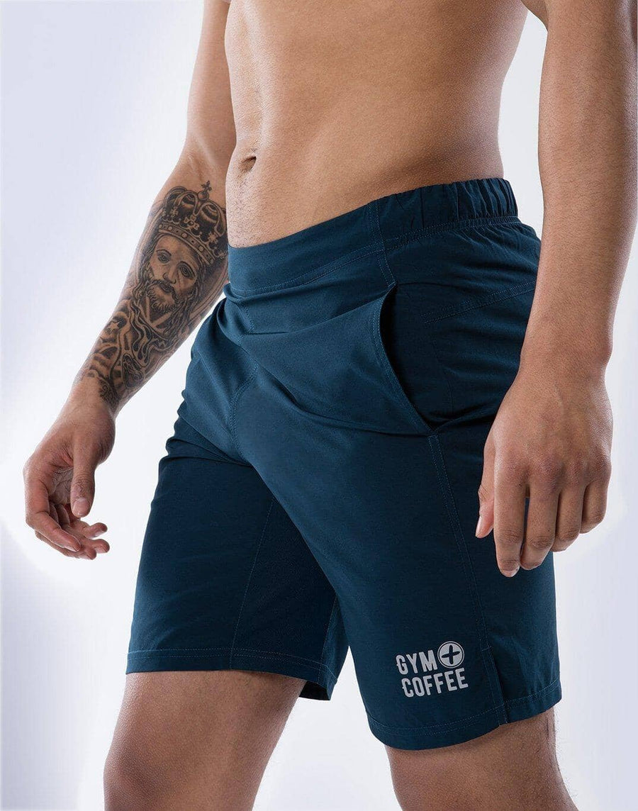 Daybreak Shorts in Petrol Blue 9" - Small / Petrol Blue