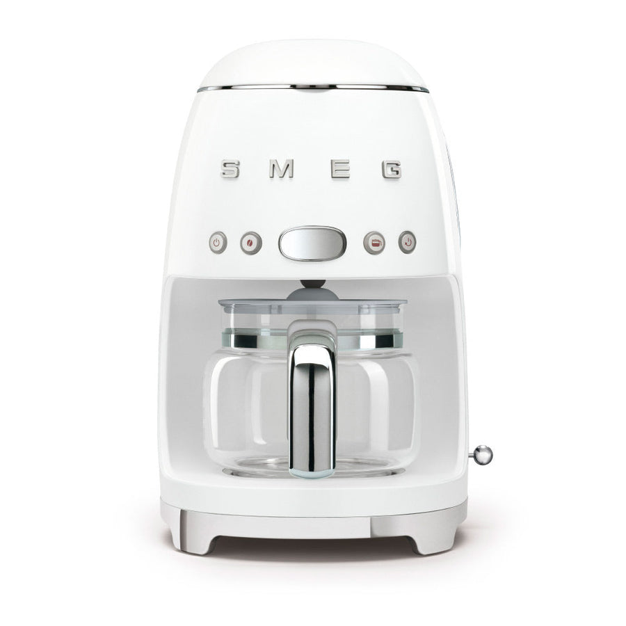 Smeg DCF02WHUK Drip Coffee Machine in White