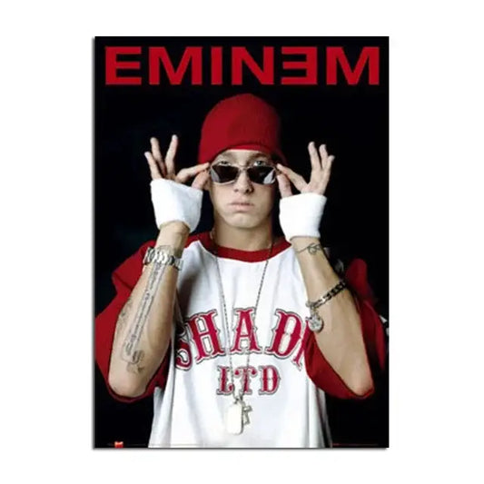 Canvas Rapper Poster - D / 50X70CMNoFrame