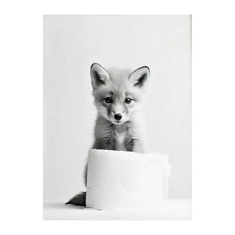 Animal Framed Bathroom Art - Style 5 / 30X45cm Unframed