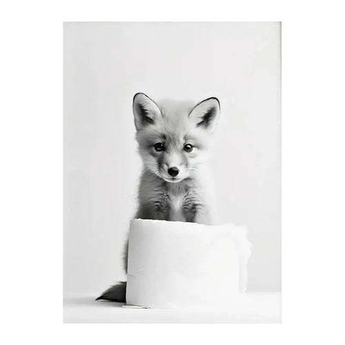 Animal Framed Bathroom Art - Style 5 / 30X45cm Unframed