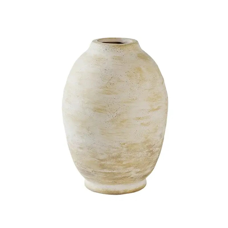 White Ceramic Vase - As Picture