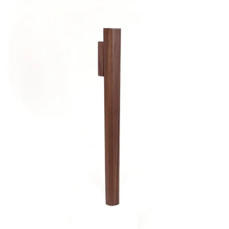 Dark Wood Wall Vase - Black Walnut