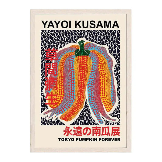 Japanese Abstract Canvas Poster - H / 20x30cm No Frame