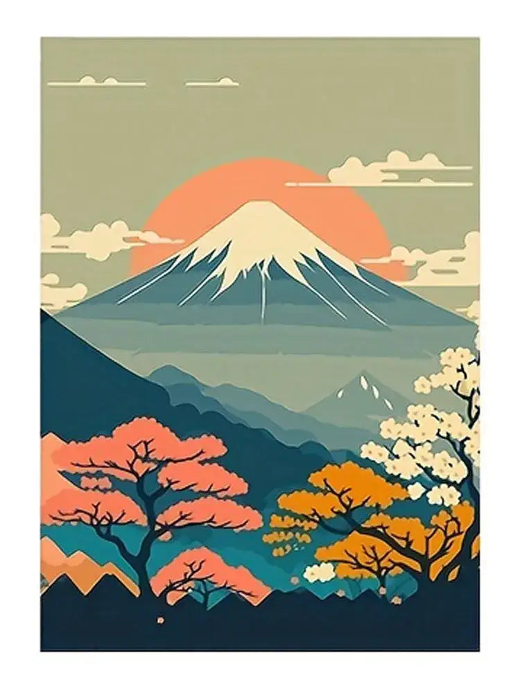 Nature Landscape Canvas Art - B1pc / 50x70cm No Framed