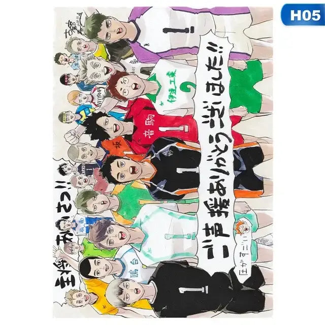 Canvas Anime Character Poster - P10 / 20x30cm No Frame