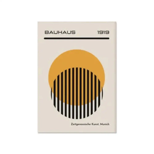Bauhaus Canvas Wall Posters - A / 20x30cm no frame