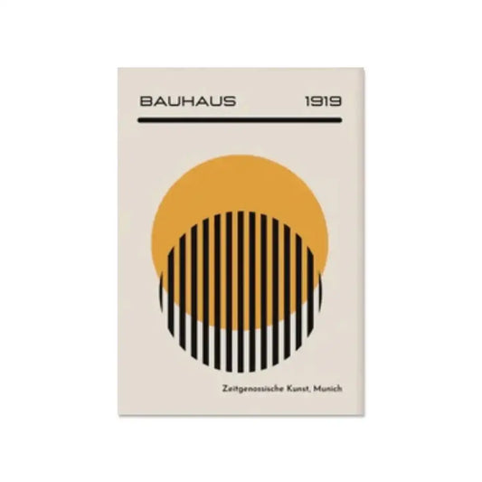 Bauhaus Canvas Wall Posters - A / 20x30cm no frame