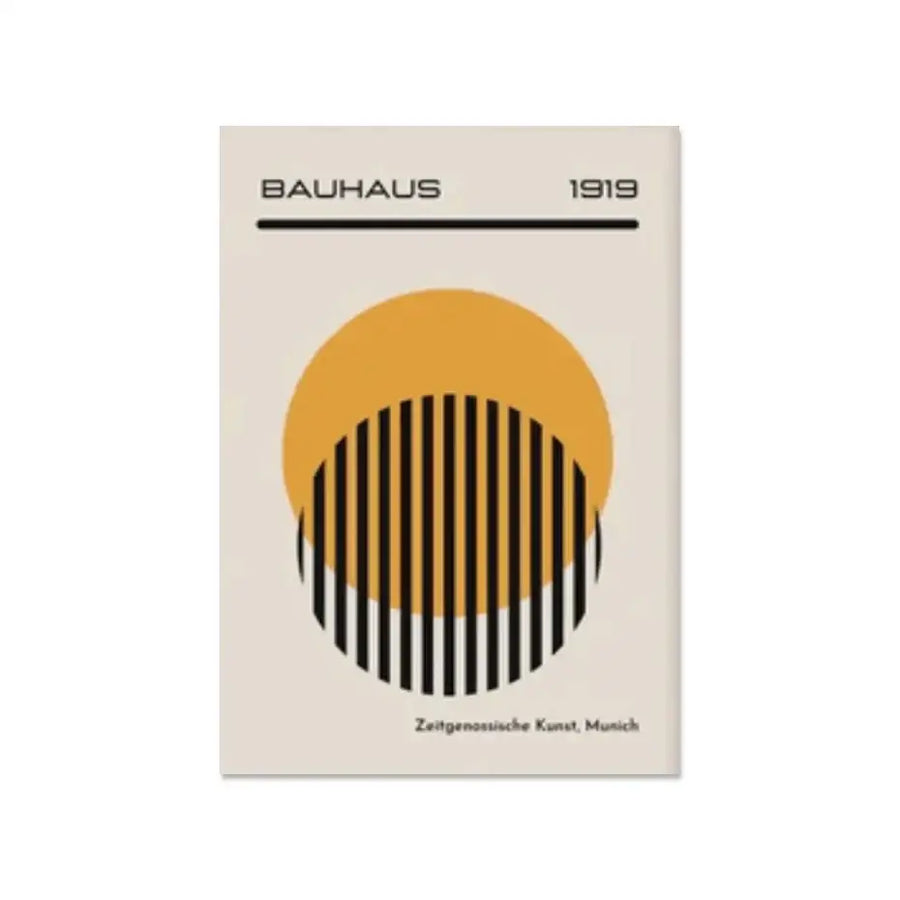 Bauhaus Canvas Wall Posters - A / 20x30cm no frame