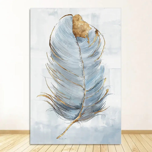 Blue Flower Canvas Set - 9033--02 / 60x85cmNo frame / CHINA