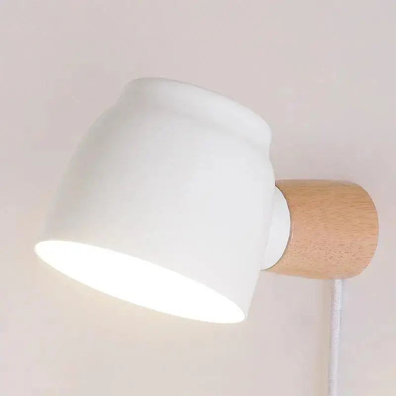 Gray Quilted Wall Sconce - White