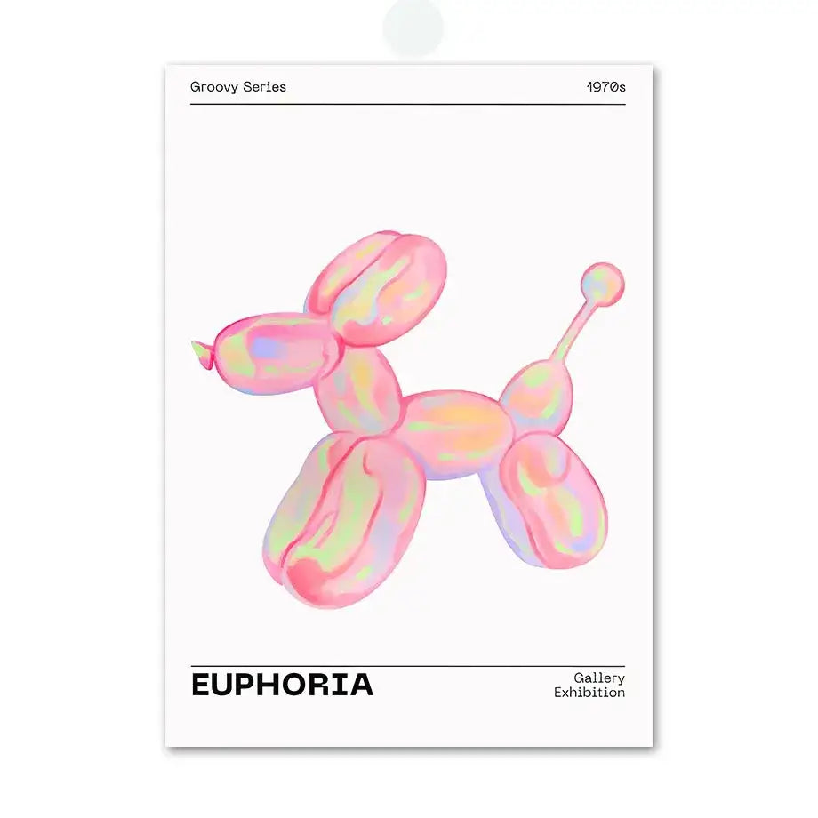 Pink Angel Number Poster - 16 / 30x40cm No Framed