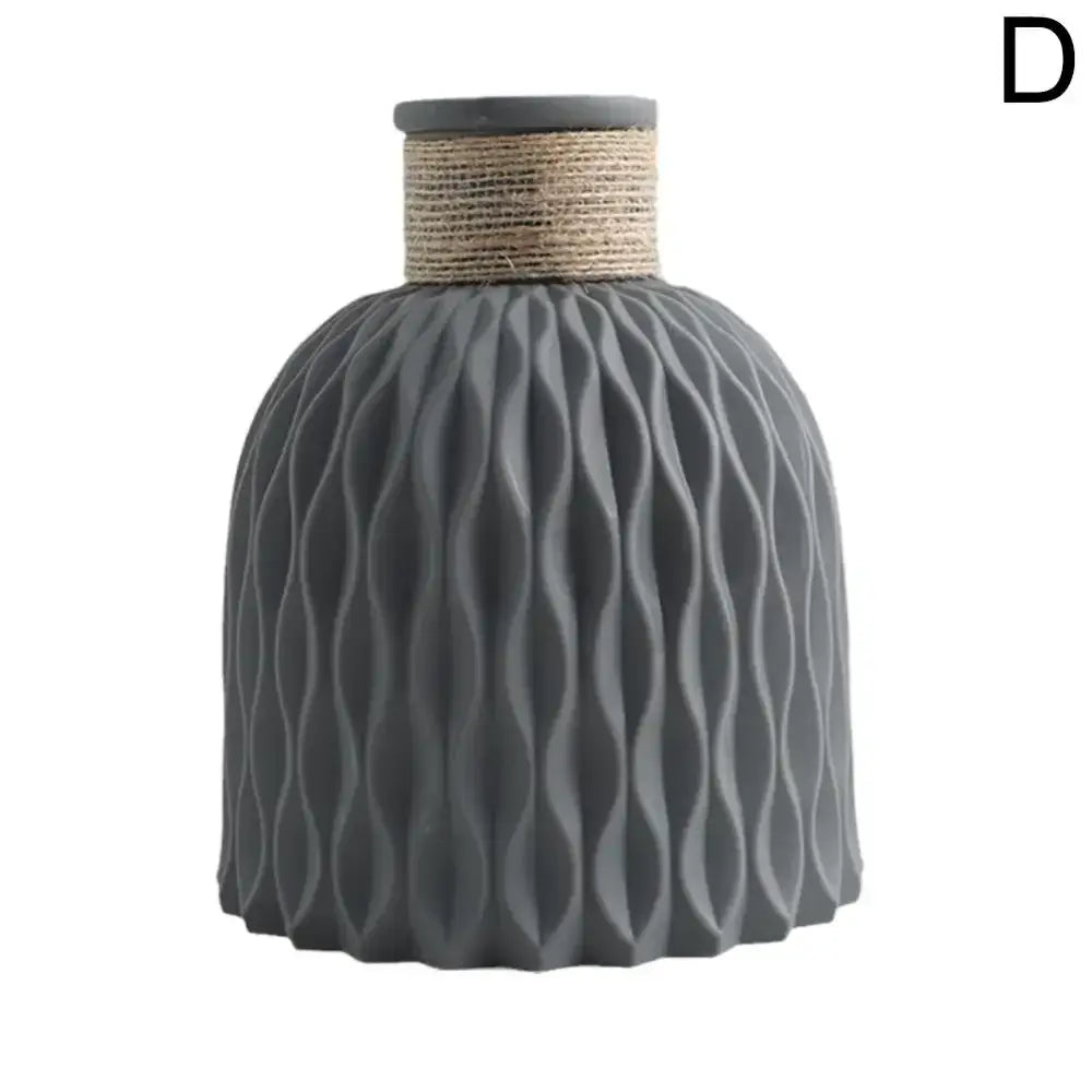 Pastel Ceramic Vase Set - dark grey / CN