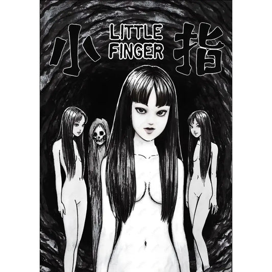 B&W Anime Girl Poster - z9 / 30X40cmNoframe