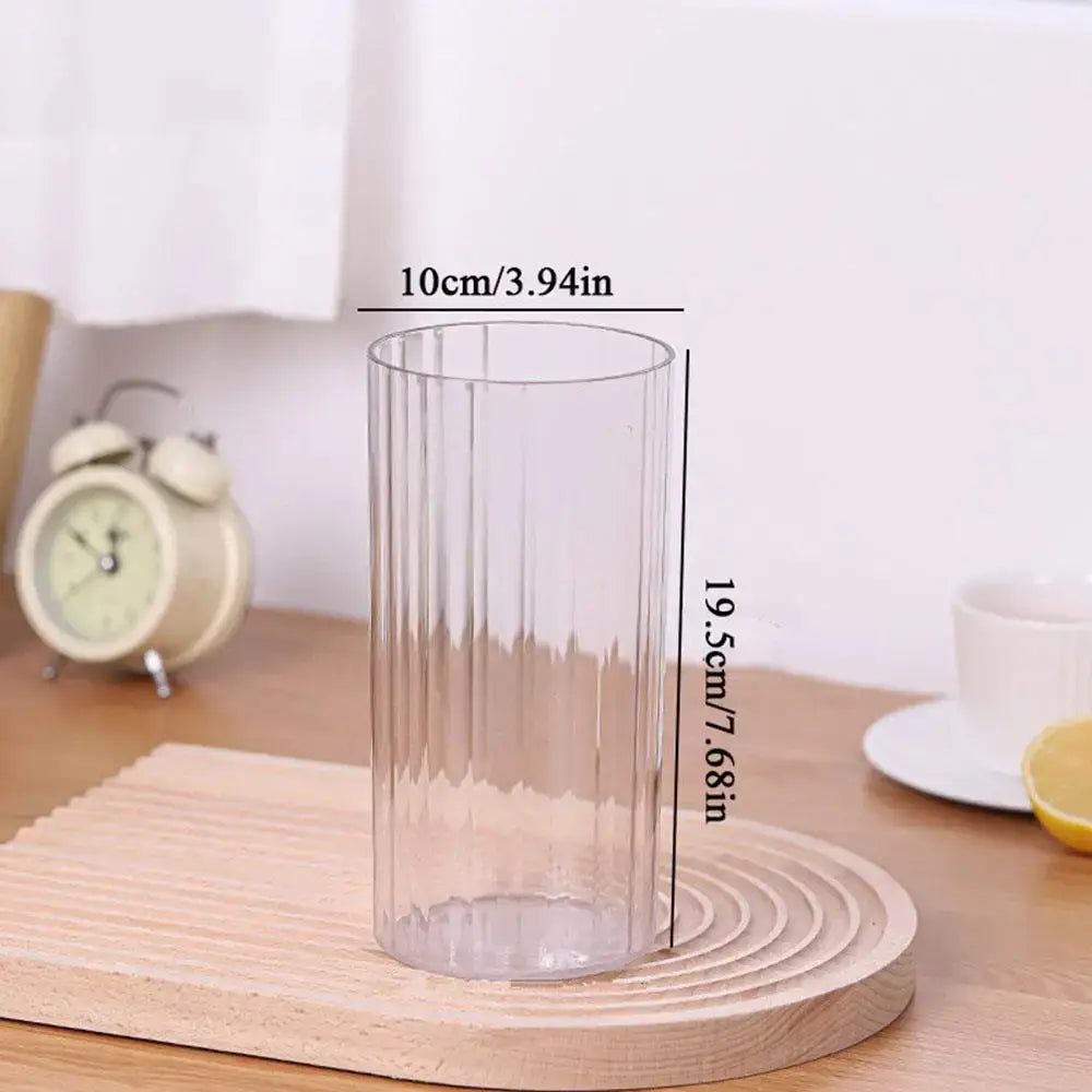 Clear Acrylic Flower Vase - A- 10x19.5