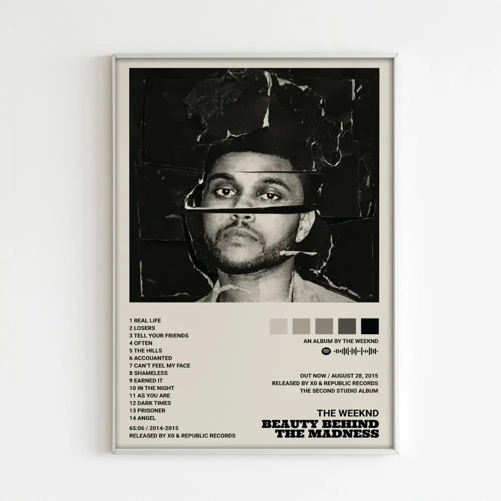 The Weeknd Music Poster - A / 20x30cm no frame